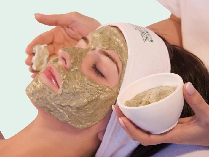 Wrinkle-smoothing masker herbal dumasar kana peterseli